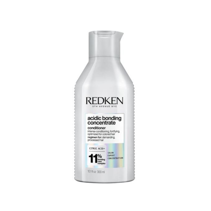 Acidic bonding concentrate conditioner