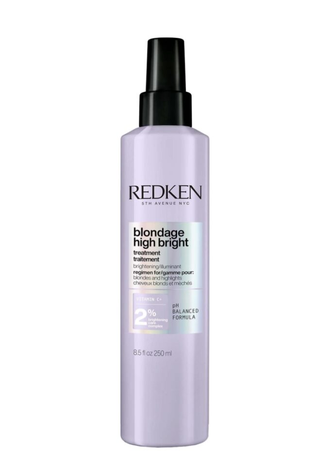 Blondage high bright pre treatment