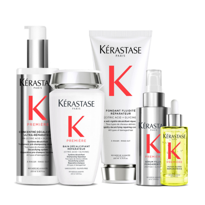 Kit rituale riparazione profonda lucentezza capelli fini