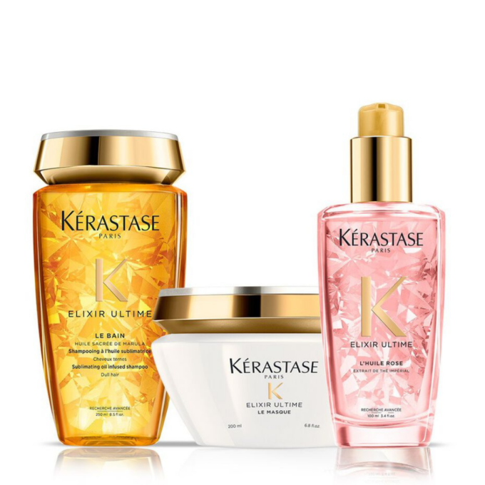 Kit trio rose elixir ultime