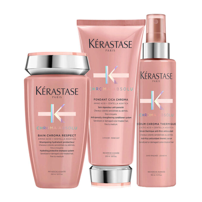 Kit trio chroma absolu capelli colorati