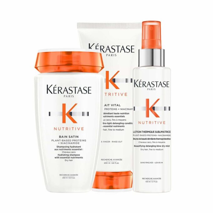 Kérastase - Kit trio trattamenti nutritive per capelli secchi